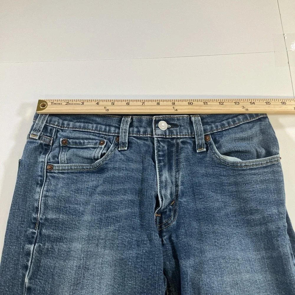 Levi's 541 Jeans Mens 30x28 Athletic Taper Stretch Blue Medium Wash Denim